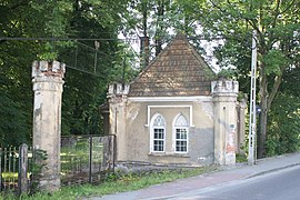 Entrance lodge to Dąmbski Castle 19th-c.