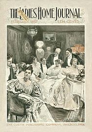 Ladies Homes Journal cover (February 1897)
