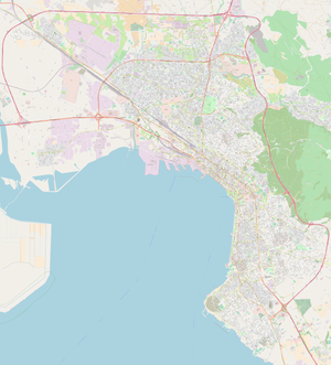 Mikra is located in the Thessaloniki urban area