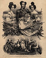 Image 38The frontispiece of the 1826 Portuguese Constitution featuring King-Emperor Pedro IV and his daughter Queen Maria II (from History of Portugal)