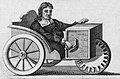 Farflers Rollstuhl von 1655