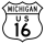 Bypass US Highway 16 marker