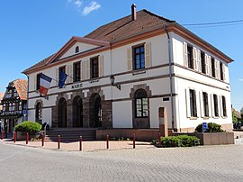 The town hall in Weyersheim