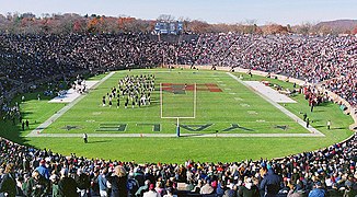 Harvard vs. Yale football game in 2003