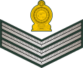 Staff sergeant (Sri Lanka Army)[38][39]