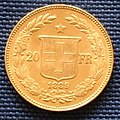 Schweiz 1889 20 Franken