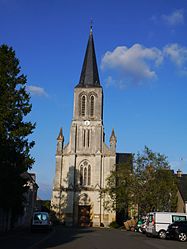 The church in Juvardeil