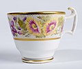 Minton Potteries, cup, circa 1811, The Johnston Collection. The first object acquired by William Johnston