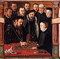 Image 13Hans Muelich, 1552, Duke Albrecht V. of Bavaria and his wife Anna of Austria playing chess (from Chess in the arts)