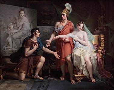 Alexander the Great Giving Campaspe to Apelles, 1822