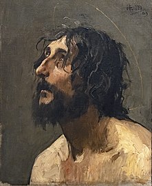Autoportrait en saint Jean-Baptiste (Self-portrait in Saint John the Baptist), 1883, Musée des Beaux-Arts de Carcassonne