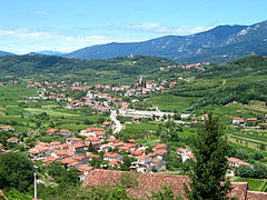 5. The Branica Valley with the village of Branik