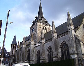 The church in Brionne