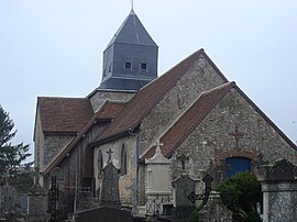 The church in Broussy-le-Petit