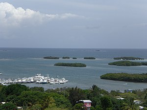 Cays and boats in La Parquera