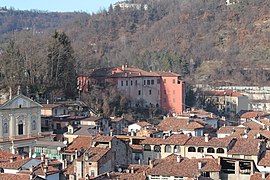 Castello Rosso in Ceva (Piemont)