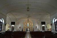 Interior facing the altar
