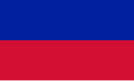Handelsflagge von Haiti