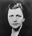Frances Perkins, U.S. Secretary of Labor under Franklin D. Roosevelt, first woman to hold a U.S. Cabinet position