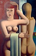 Heinrich Hoerle, Zwei Frauen (1930)