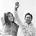 Image 17Ferdinand Marcos (pictured with his daughter Imee) was a Philippine dictator and kleptocrat. His regime was infamous for its corruption. (from Political corruption)