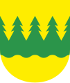 Image 19A coniferous forest pictured in the coat of arms of the Kainuu region in Finland (from Conifer)