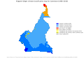 Cameroon map of Köppen climate classification.