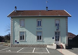 The town hall in Mont-de-Vougney