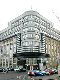 The "Rudolf Mosse Publishing House" altered by Erich Mendelsohn in 1923. Jerusalemer St., Berlin