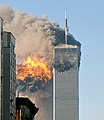 Image 10United Airlines Flight 175 crashes into the South Tower of the World Trade Center during the September 11 attacks. (from History of New York (state))