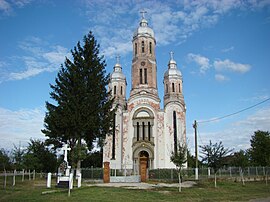 The Greek Catholic church in Racovița
