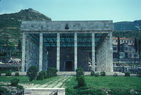 Skanderbeg's mausoleum (former Selimie Mosque and St. Nicolas' Church) in Lezhë