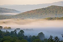 Mist at Shenandoah National Park - Front Royal, VA