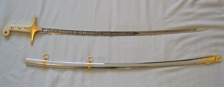 Today's U.S. Marine Corps officers' Mameluke sword resembles those used by the Mamluks