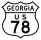 U.S. Highway 78 Alternate marker