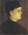 Portrait of a Woman, Facing Right 1886 Van Gogh Museum, Amsterdam (F215b)