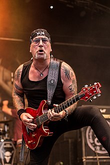 Dunn with Venom Inc. at Metal Frenzy Open Air 2019