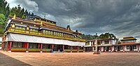 Rumtek Monastery in Sikkim was built under the direction of Changchub Dorje, 12th Karmapa Lama in the mid-1700s.[93]