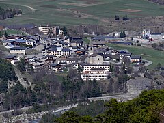 The village of Sollières