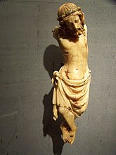 The Crucified Christ, ivory, from Paris, c. 1300