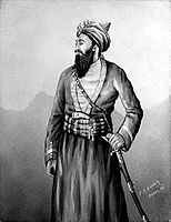 Khan as Emir of Afghanistan.