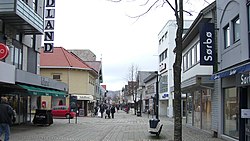 View of a shopping district