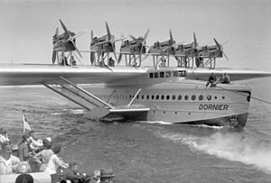 Die Dornier Do X 1930 auf dem Bodensee