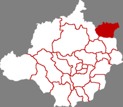Location in Baoding