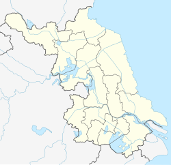 Xuyi is located in Jiangsu