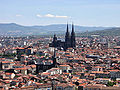 The black Cathedral of Clermont-Ferrand