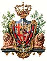 Coat of arms of Savoy House Kings of Sardinia