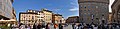 Panoramic view of piazza della Signoria