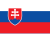 Die Nationalflagge der Slowakei