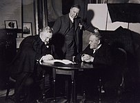 Captain Edward Grindlay, Hilaire Belloc and G. K. Chesterton by Paul Laib.